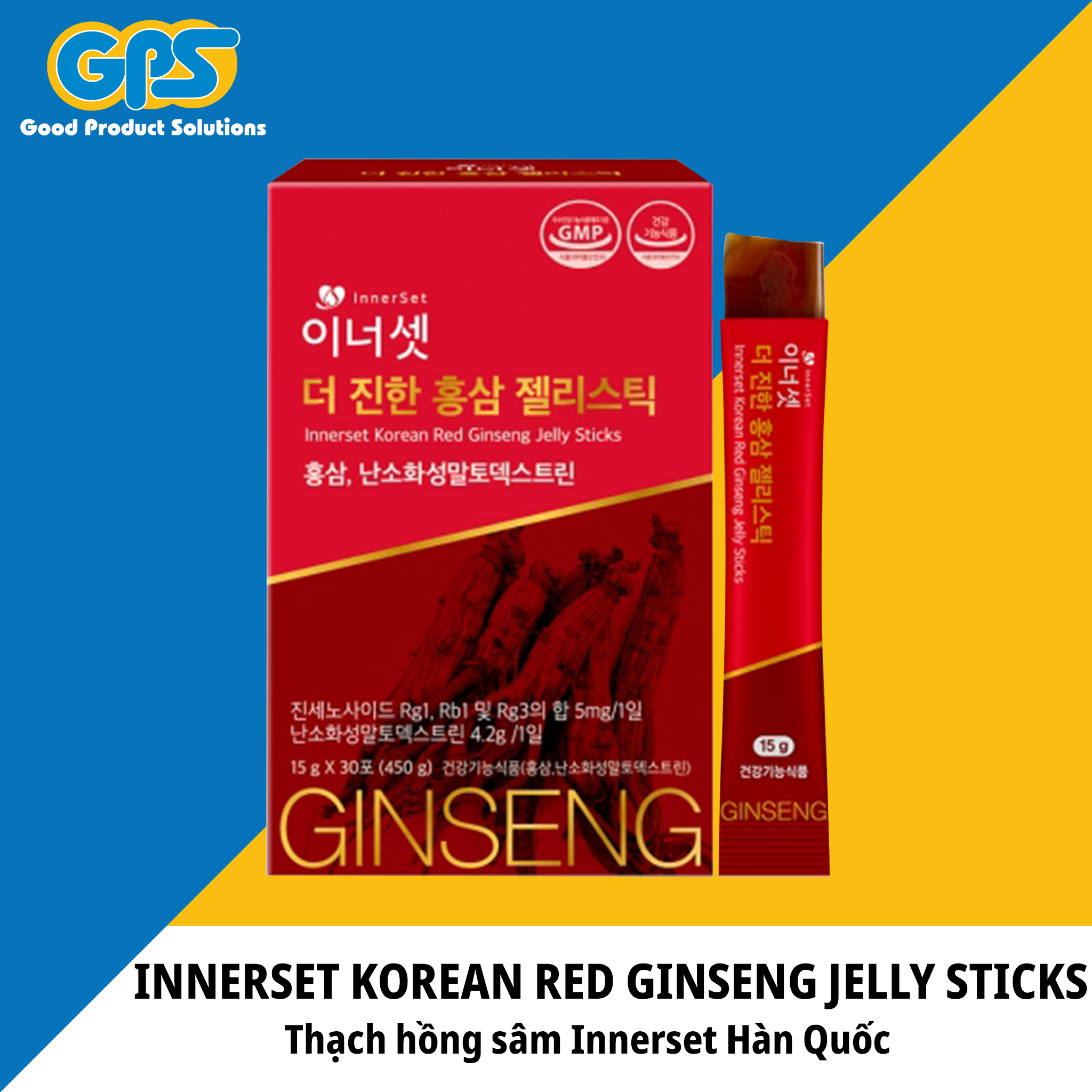 ATOMY Korean Red Ginseng Jelly Stick (30 Pack) Age Tune